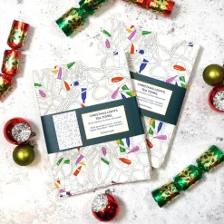 Corinne Alexander Christmas Lights Tea Towel by