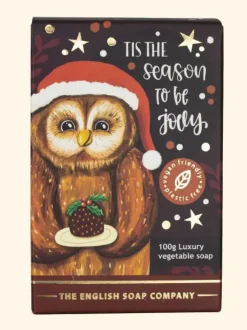 English Soap Company Christmas Owl Mini Soap - 100g