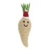 Amica Felt Christmas Parsnip with Hat Felt Decoration