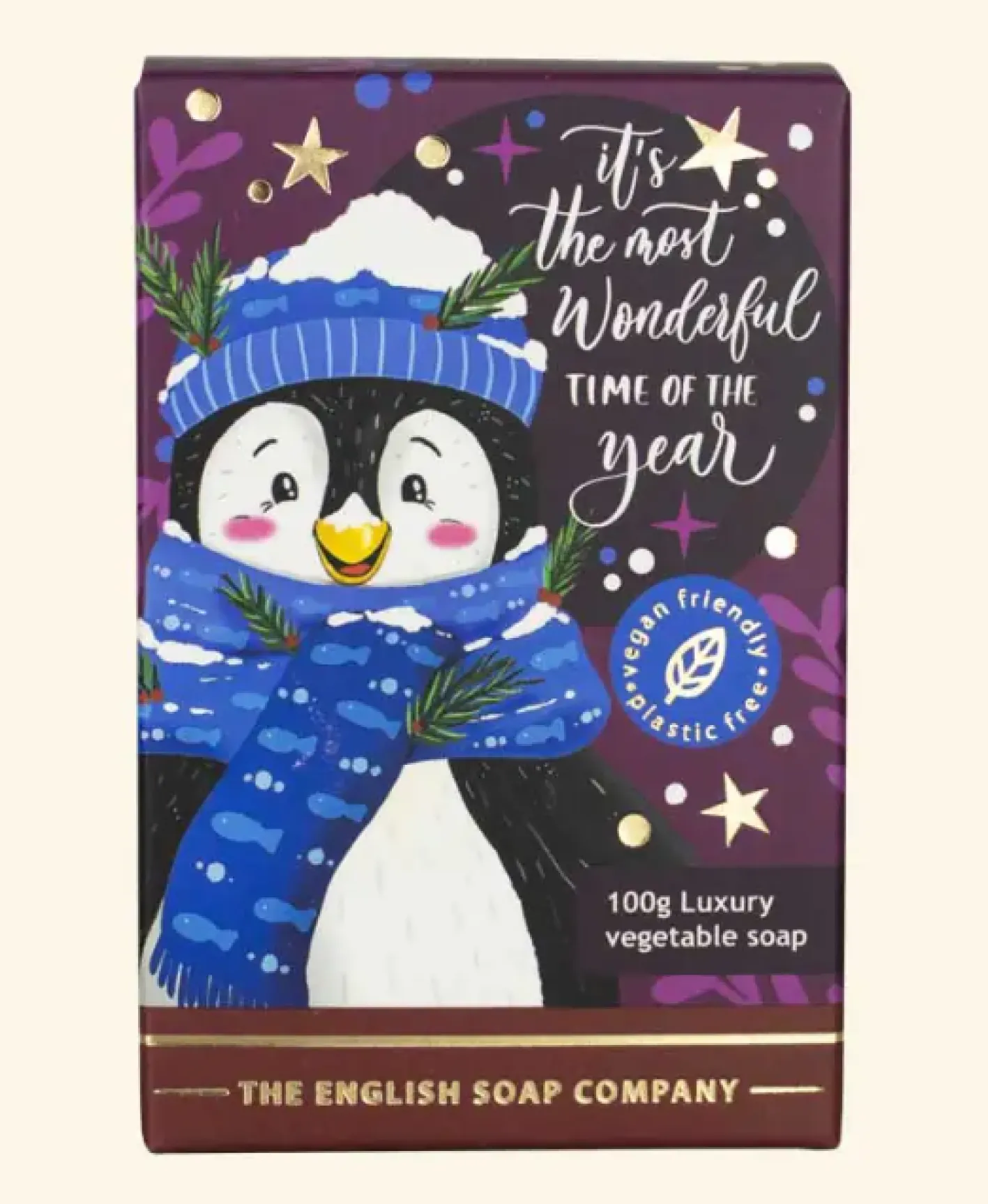 English Soap Company Christmas Penguin Mini Soap - 100g