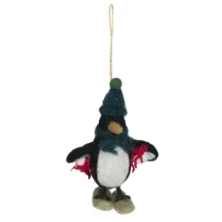 Sophie Allport Christmas Penguin with Gifts Felt Tree Decoration