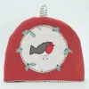 Poppy Treffry Christmas Robin Tea Cosy