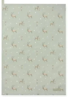 Sophie Allport Christmas Stags Tea Towel