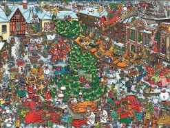 All Jigsaw Puzzles Christmas Street 500 Piece Jigsaw Puzzle