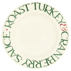 Emma Bridgewater Christmas Toast Roast Turkey 10 1/2 inch Plate