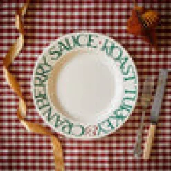Emma Bridgewater Christmas Toast Roast Turkey 10 1/2 inch Plate