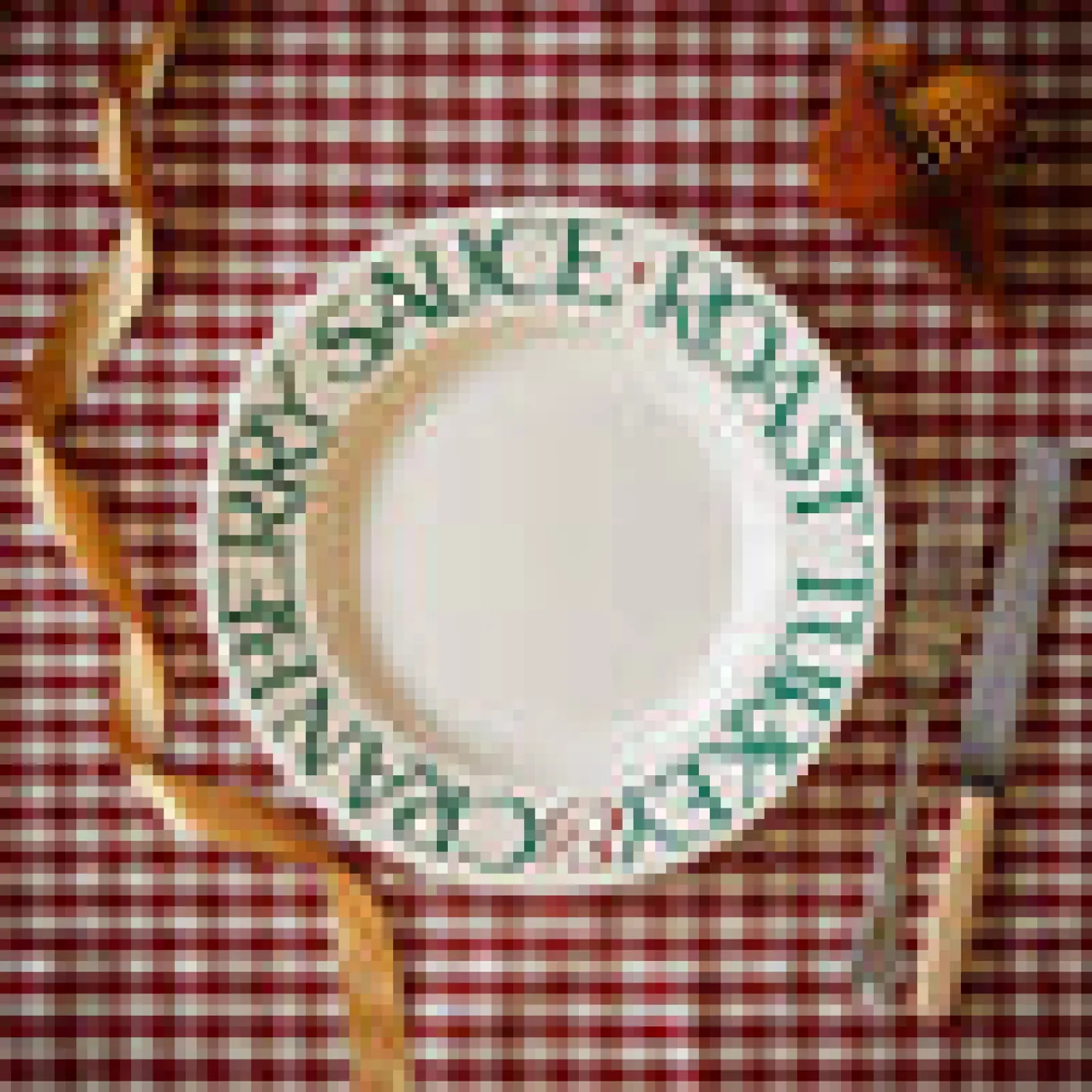 Emma Bridgewater Christmas Toast Roast Turkey 10 1/2 inch Plate