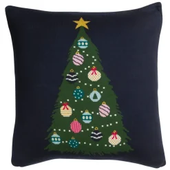 Sophie Allport Christmas Tree Knitted Statement Pillow