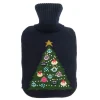 Sophie Allport Christmas Tree Knitted Statement Hot Water Bottle