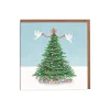 Lottie Murphy Christmas Tree with Doves Christmas Card