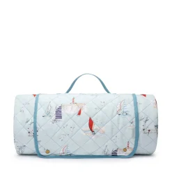 Sophie Allport Coastal Boats Picnic Blanket