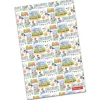 Emma Ball Coastal Repeat Tea Towel