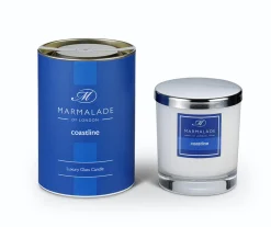 Marmalade of London Coastline Glass Candle