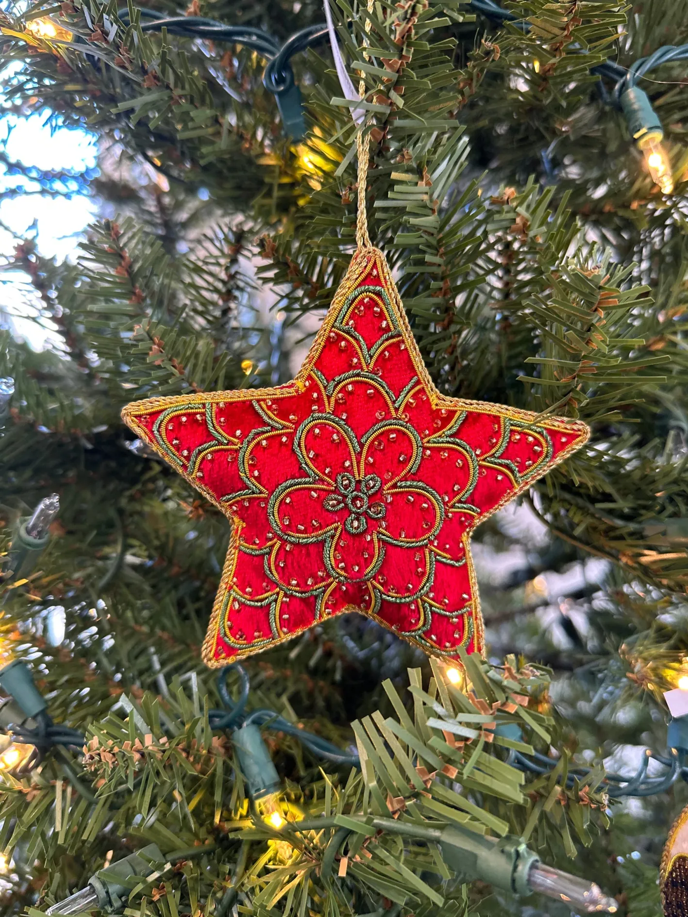Tinker Tailor Cobweb Star Decoration by London