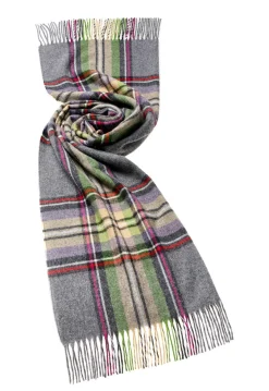 Bronte Moon Collection B York Gray Merino Lambswool Wrap