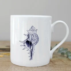 Toasted Crumpet Conch Bone China Mug Boxed