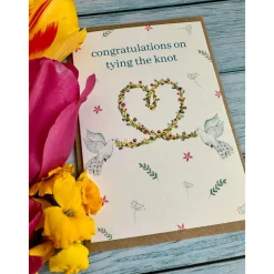 Jen Winnett Congratulations on Tying the Knot Eco-card