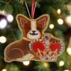 Tinker Tailor Corgi with Crown Decoration by London