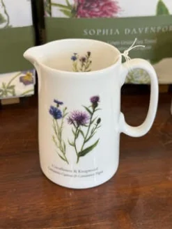 Sophia Davenport Cornflower and Knapweed Half Pint Jug