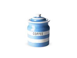 Cornishware Coffee Storage Jar-- Blue