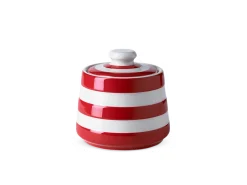 Cornishware Covered Sugar Pot