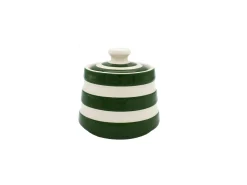 Cornishware Covered Sugar Pot