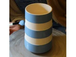 Cornishware Lighthouse Medium Blue Vase