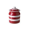 Cornishware Red Storage Jar 84 cl