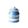 Cornishware Sugar Storage Jar-- Blue