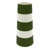Cornishware Tall Lighthouse Adder Green Vase
