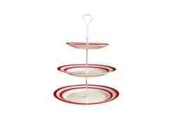 Cornishware Three-Tier Cake Stand