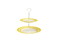 Cornishware Two-Tier Cake Stand