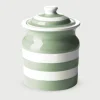 Cornishware Willow Green Large Storage Jar 168cl