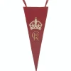 Jan Constantine Coronation Pennant Red