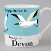 Repeat Repeat Country and Coast Devon Seagulls Mug
