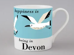 Repeat Repeat Country and Coast Devon Seagulls Mug