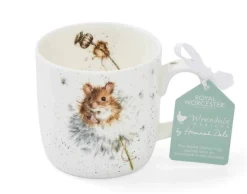 Wrendale Designs 'Country Mice' Small Bone China Mug (11oz)