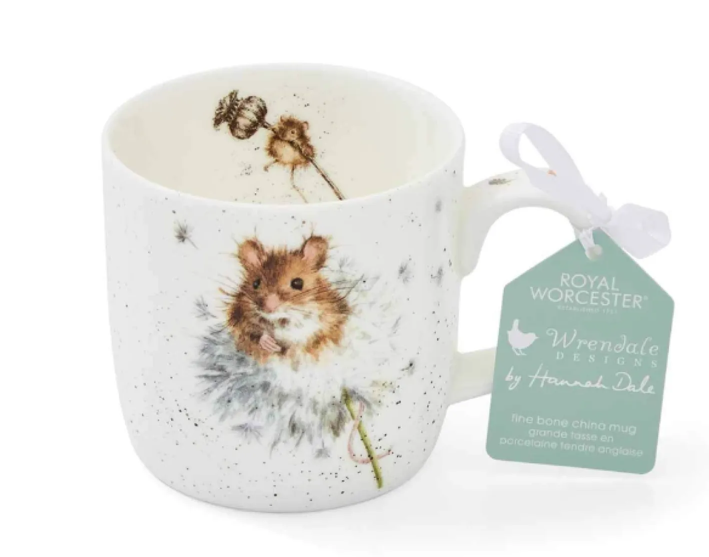 Wrendale Designs 'Country Mice' Small Bone China Mug (11oz)