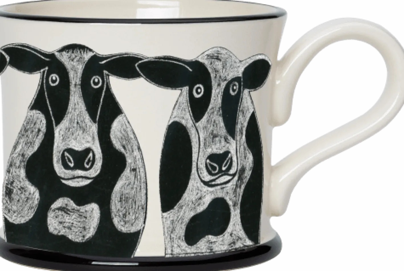 Moorland Pottery Cow Mug by
