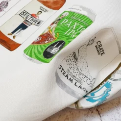 Corinne Alexander Craft Beer Tea Towel by