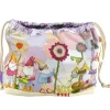 Emma Ball Crafting Gnomes Drawstring Bag
