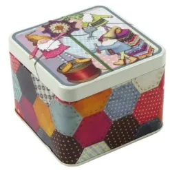 Emma Ball Crafting Gnomes Small Square Tin