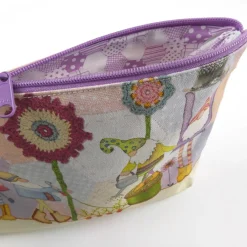 Emma Ball Crafting Gnomes Zipped Pouch