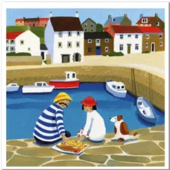 Emma Ball Crail Picnic Greetings Card