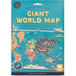 Clockwork Soldier Create Your Own Giant World Map by
