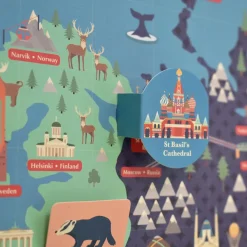 Clockwork Soldier Create Your Own Giant World Map by
