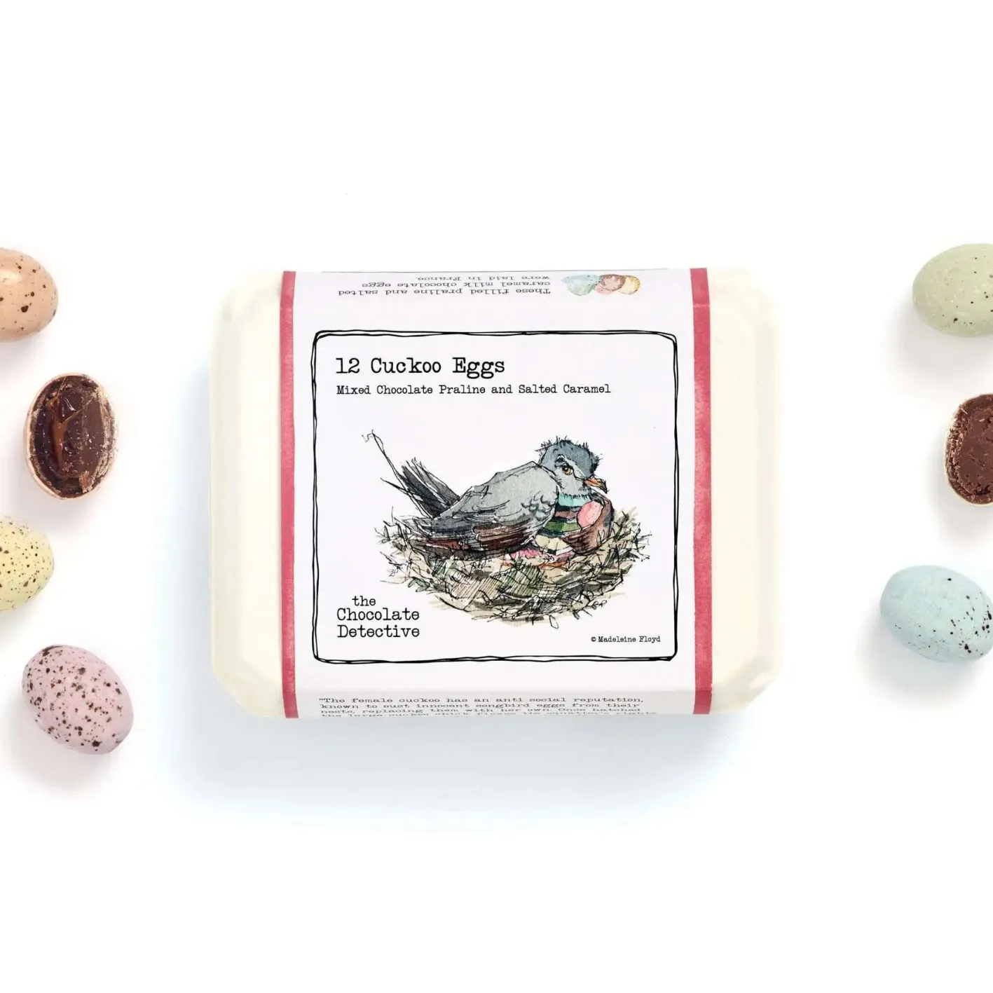The Chocolate Detective 12 Cuckoo Eggs by