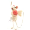 Sew Heart Felt Cupid Angel Felt Mouse