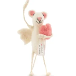 Sew Heart Felt Cupid Angel Felt Mouse