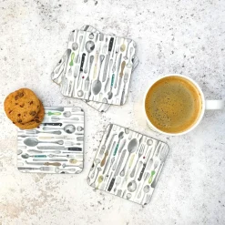 Corinne Alexander Cutlery Coaster Set by
